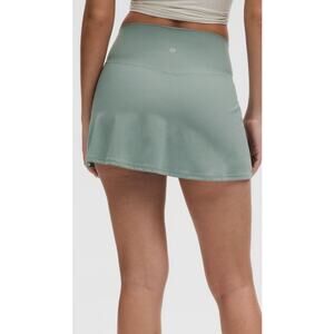 Lululemon Align high rise skirt NWT short with pocket 8 Nulu Carter Blue